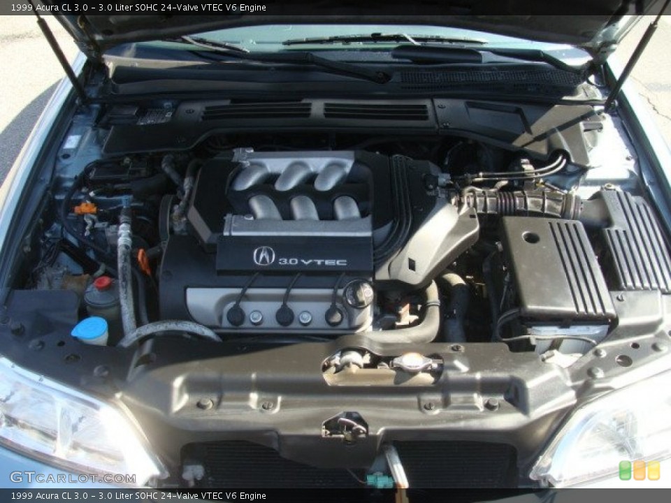 3.0 Liter SOHC 24-Valve VTEC V6 1999 Acura CL Engine