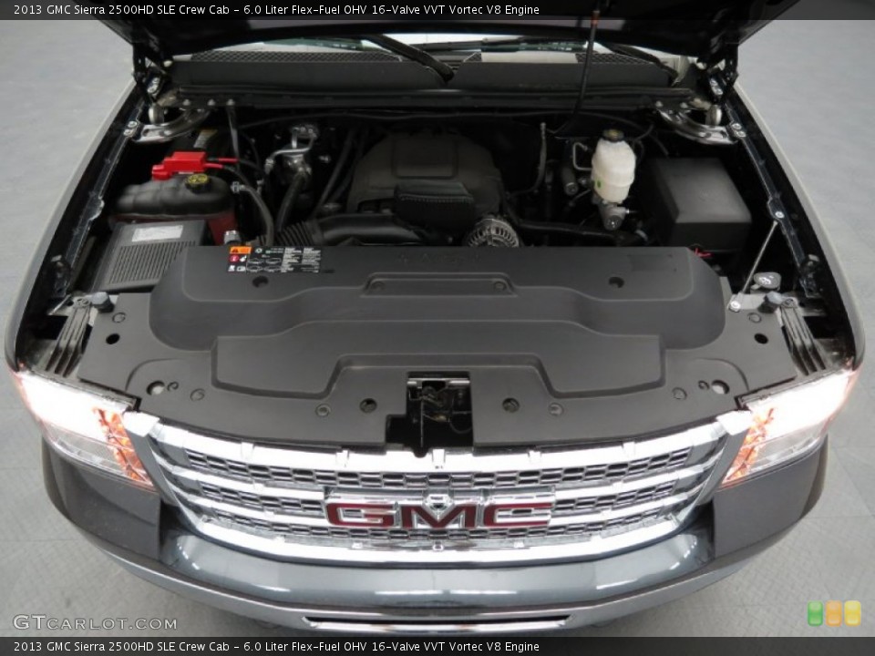 6.0 Liter Flex-Fuel OHV 16-Valve VVT Vortec V8 Engine for the 2013 GMC Sierra 2500HD #78645718