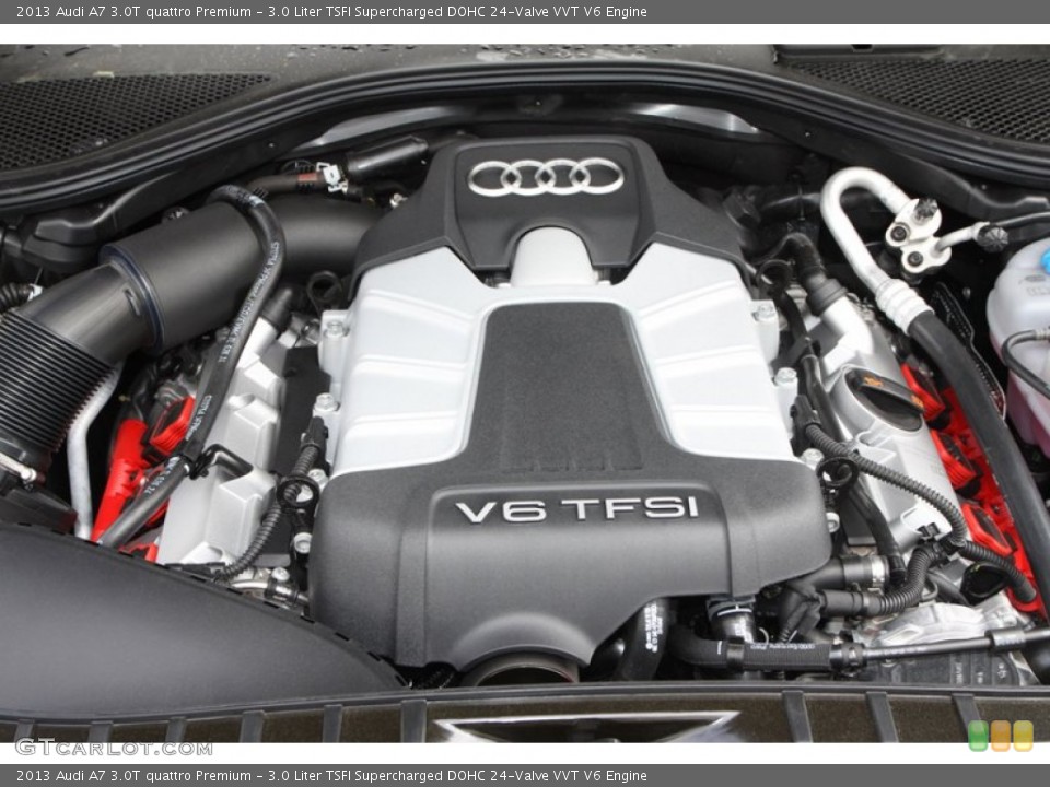 3.0 Liter TSFI Supercharged DOHC 24-Valve VVT V6 Engine for the 2013 Audi A7 #78646114