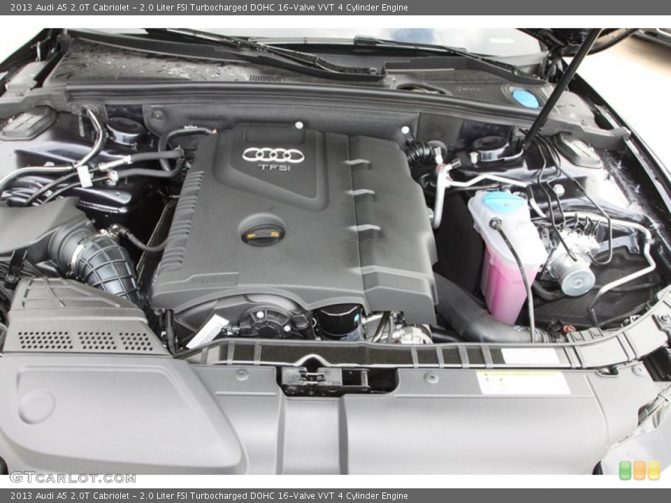 2.0 Liter FSI Turbocharged DOHC 16-Valve VVT 4 Cylinder Engine for the 2013 Audi A5 #78648916