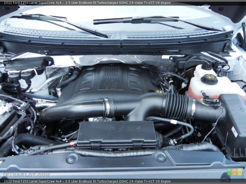 3.5 Liter EcoBoost DI Turbocharged DOHC 24-Valve Ti-VCT V6 Engine for the 2013 Ford F150 #78654725