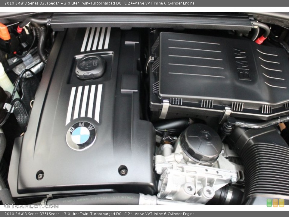 3.0 Liter Twin-Turbocharged DOHC 24-Valve VVT Inline 6 Cylinder Engine for the 2010 BMW 3 Series #78657391