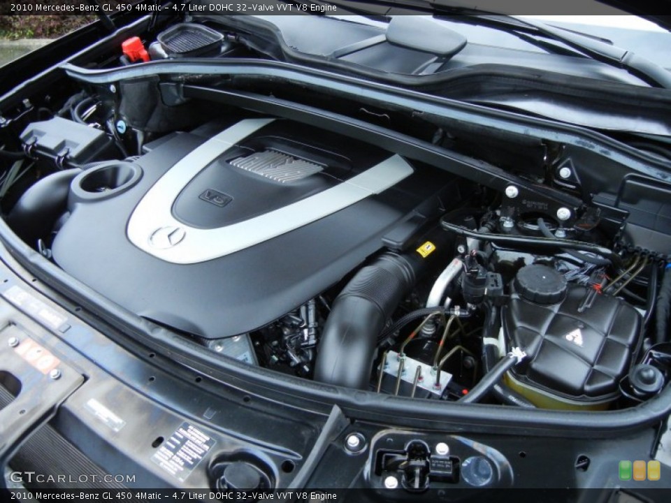 4.7 Liter DOHC 32-Valve VVT V8 Engine for the 2010 Mercedes-Benz GL #78660032