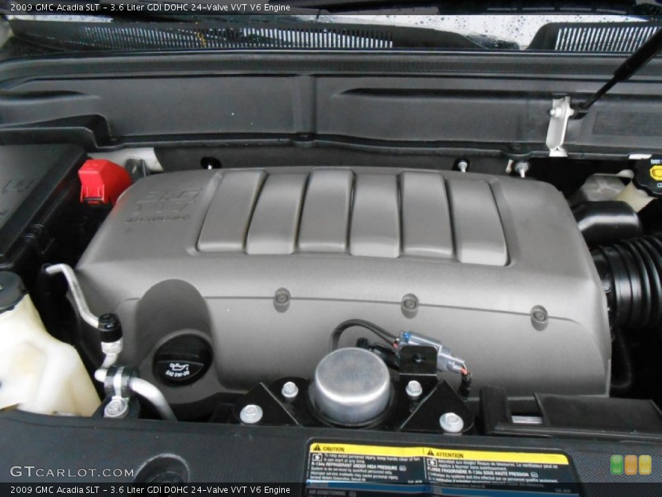 3.6 Liter GDI DOHC 24-Valve VVT V6 Engine for the 2009 GMC Acadia #78660463