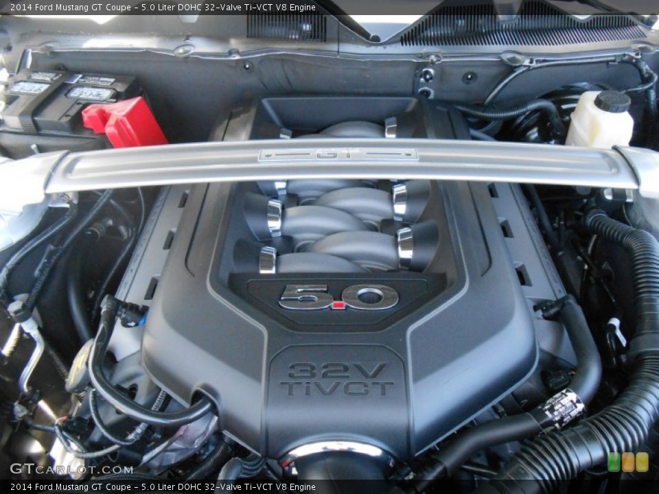 5.0 Liter DOHC 32-Valve Ti-VCT V8 Engine for the 2014 Ford Mustang #78663450