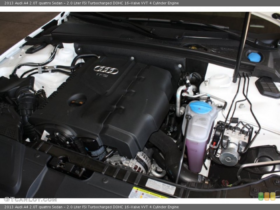 2.0 Liter FSI Turbocharged DOHC 16-Valve VVT 4 Cylinder Engine for the 2013 Audi A4 #78670752