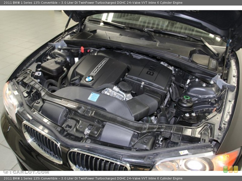 3.0 Liter DI TwinPower Turbocharged DOHC 24-Valve VVT Inline 6 Cylinder Engine for the 2011 BMW 1 Series #78670825