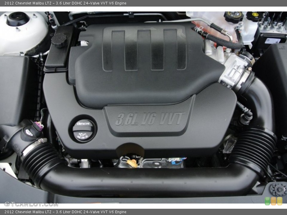 3.6 Liter DOHC 24-Valve VVT V6 Engine for the 2012 Chevrolet Malibu #78675283