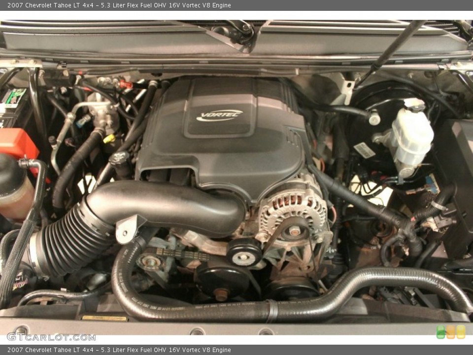5.3 Liter Flex Fuel OHV 16V Vortec V8 Engine for the 2007 Chevrolet Tahoe #78682232