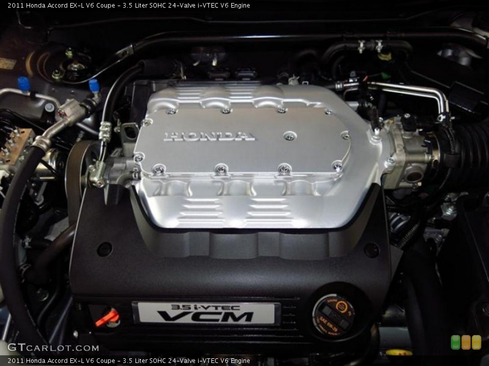 3.5 Liter SOHC 24-Valve i-VTEC V6 Engine for the 2011 Honda Accord #78683381