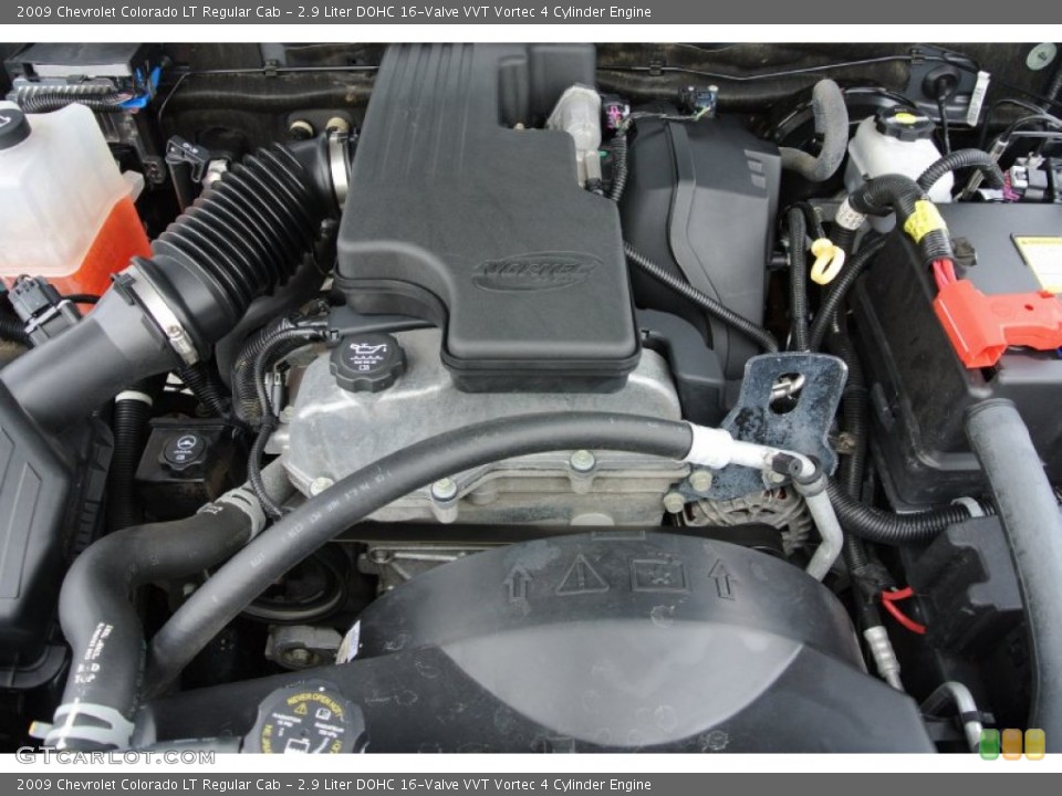 2.9 Liter DOHC 16-Valve VVT Vortec 4 Cylinder Engine for the 2009 Chevrolet Colorado #78685270