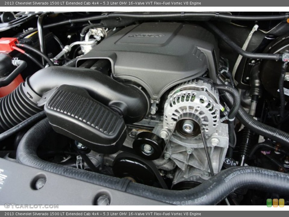 5.3 Liter OHV 16-Valve VVT Flex-Fuel Vortec V8 Engine for the 2013 Chevrolet Silverado 1500 #78689566