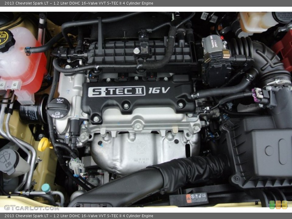 1.2 Liter DOHC 16-Valve VVT S-TEC II 4 Cylinder Engine for the 2013 Chevrolet Spark #78690220