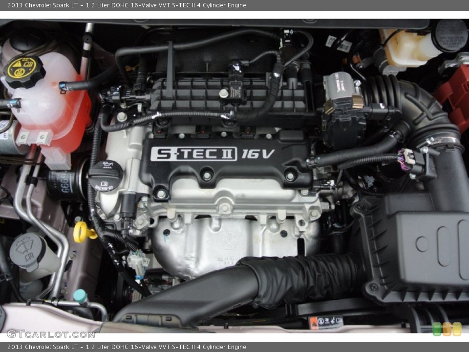 1.2 Liter DOHC 16-Valve VVT S-TEC II 4 Cylinder Engine for the 2013 Chevrolet Spark #78690547