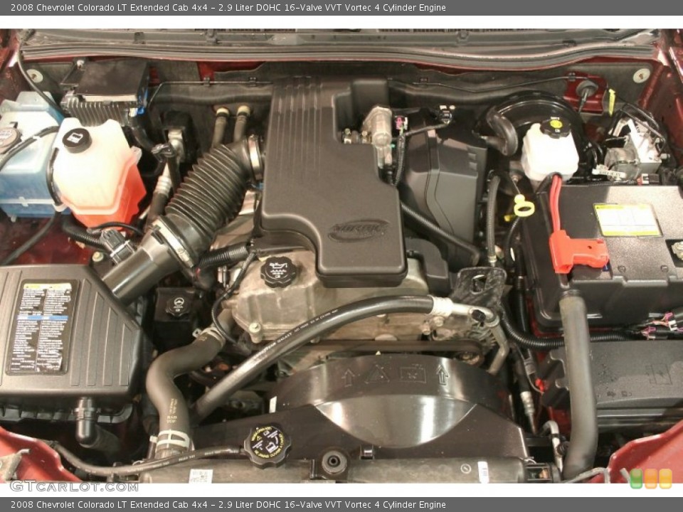 2.9 Liter DOHC 16-Valve VVT Vortec 4 Cylinder Engine for the 2008 Chevrolet Colorado #78692561