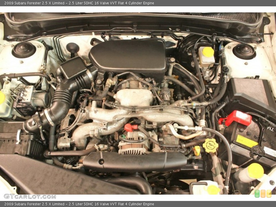 2.5 Liter SOHC 16 Valve VVT Flat 4 Cylinder Engine for the 2009 Subaru Forester #78694390