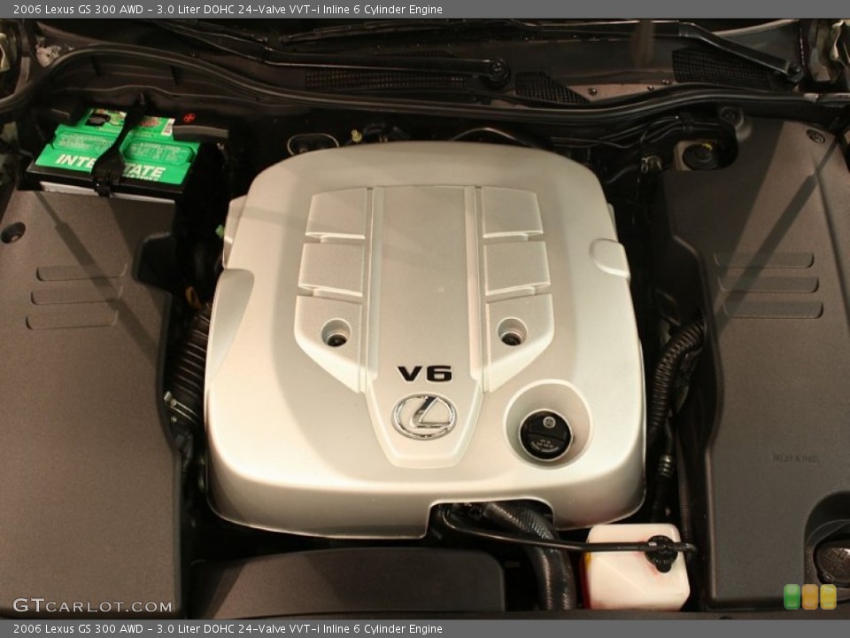 3.0 Liter DOHC 24-Valve VVT-i Inline 6 Cylinder Engine for the 2006 Lexus GS #78694925