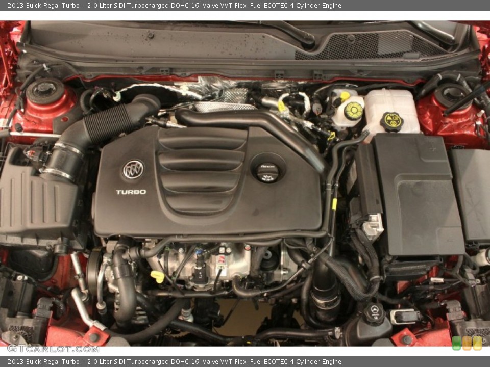 2.0 Liter SIDI Turbocharged DOHC 16-Valve VVT Flex-Fuel ECOTEC 4 Cylinder Engine for the 2013 Buick Regal #78695515