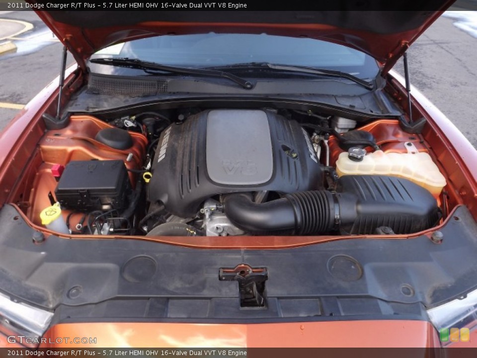5.7 Liter HEMI OHV 16-Valve Dual VVT V8 Engine for the 2011 Dodge Charger #78696544
