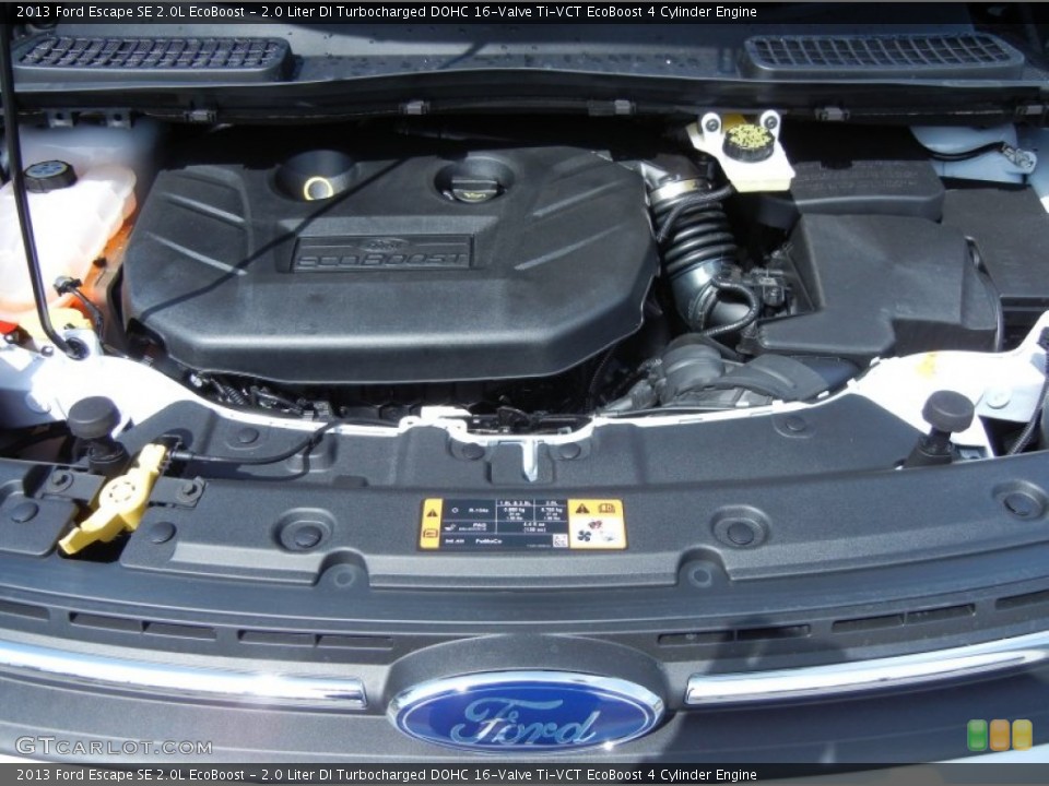 2.0 Liter DI Turbocharged DOHC 16-Valve Ti-VCT EcoBoost 4 Cylinder Engine for the 2013 Ford Escape #78708512