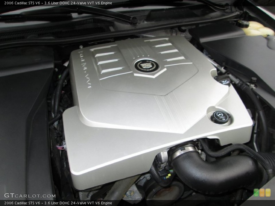 3.6 Liter DOHC 24-Valve VVT V6 2006 Cadillac STS Engine