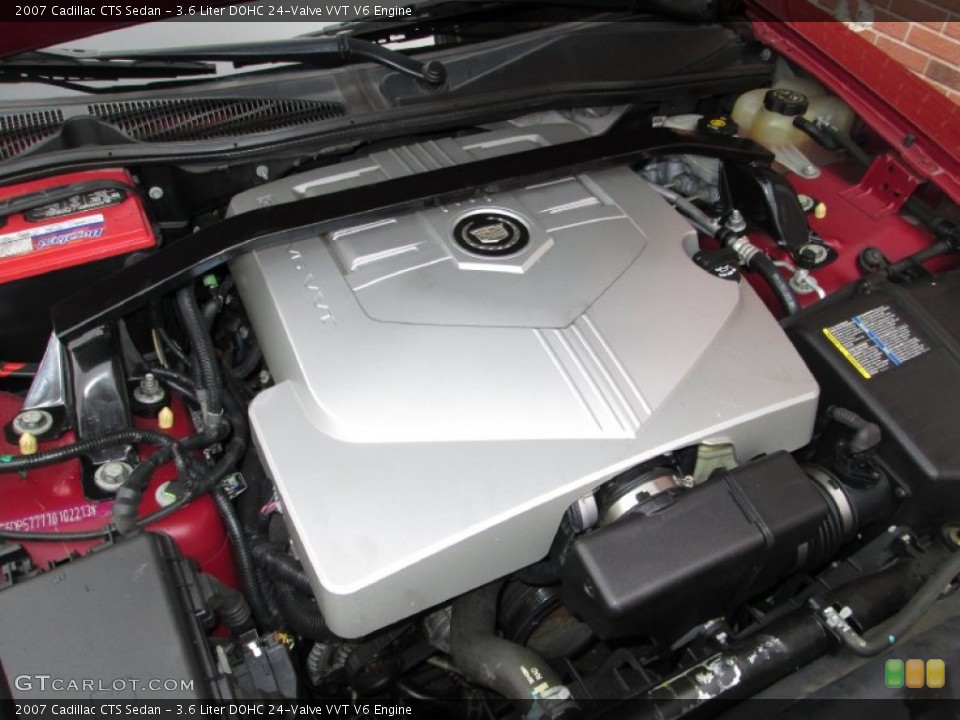 3.6 Liter DOHC 24-Valve VVT V6 2007 Cadillac CTS Engine
