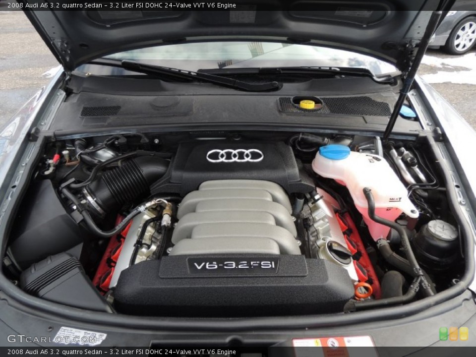 3.2 Liter FSI DOHC 24-Valve VVT V6 Engine for the 2008 Audi A6 #78724322