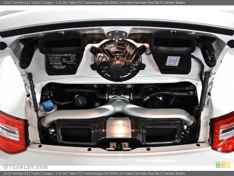 3.8 Liter Twin VTG Turbocharged DFI DOHC 24-Valve VarioCam Plus Flat 6 Cylinder Engine for the 2012 Porsche 911 #78725940