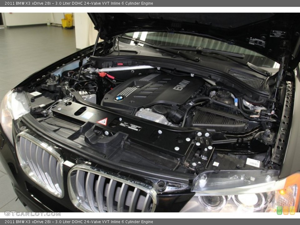 3.0 Liter DOHC 24-Valve VVT Inline 6 Cylinder Engine for the 2011 BMW X3 #78726746