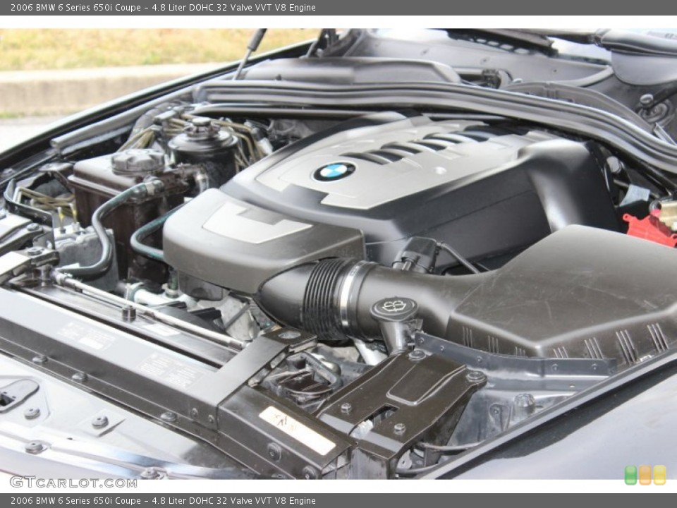 4.8 Liter DOHC 32 Valve VVT V8 Engine for the 2006 BMW 6 Series #78731018