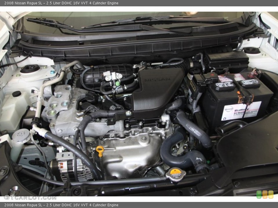 2.5 Liter DOHC 16V VVT 4 Cylinder Engine for the 2008 Nissan Rogue #78731654