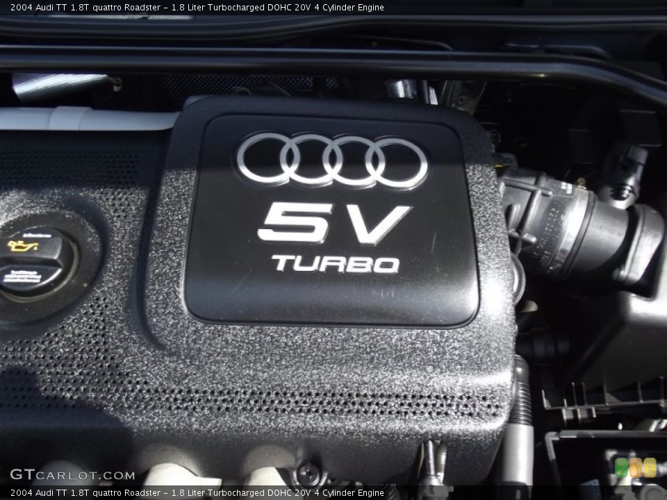 1.8 Liter Turbocharged DOHC 20V 4 Cylinder Engine for the 2004 Audi TT #78735491