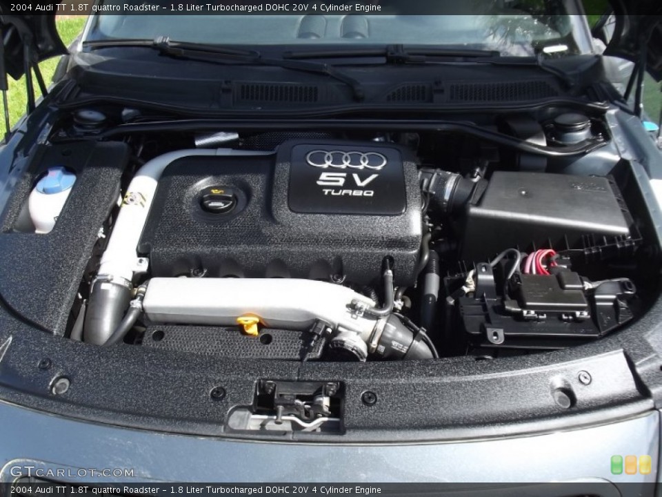 1.8 Liter Turbocharged DOHC 20V 4 Cylinder Engine for the 2004 Audi TT #78735518