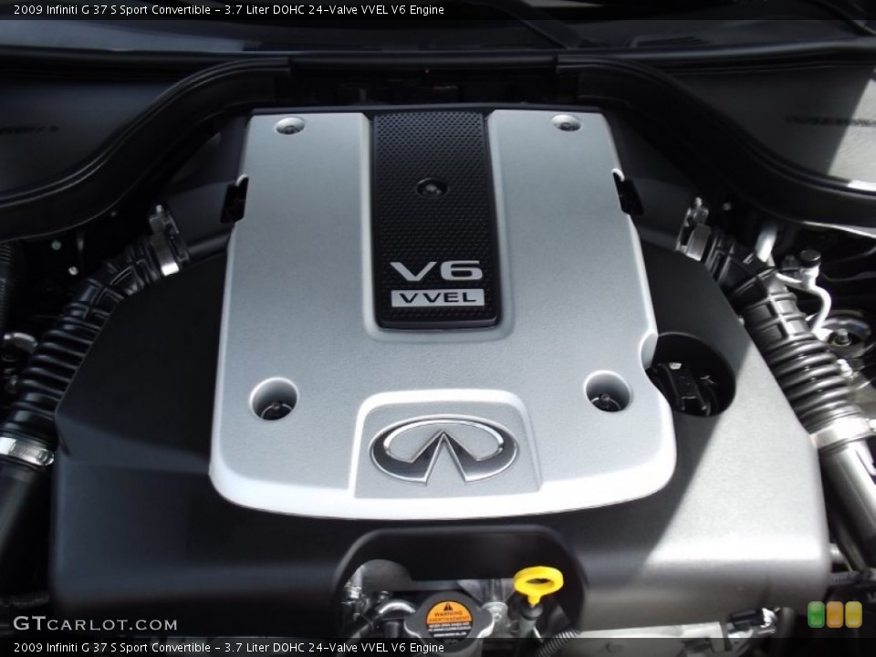 3.7 Liter DOHC 24-Valve VVEL V6 Engine for the 2009 Infiniti G #78737513