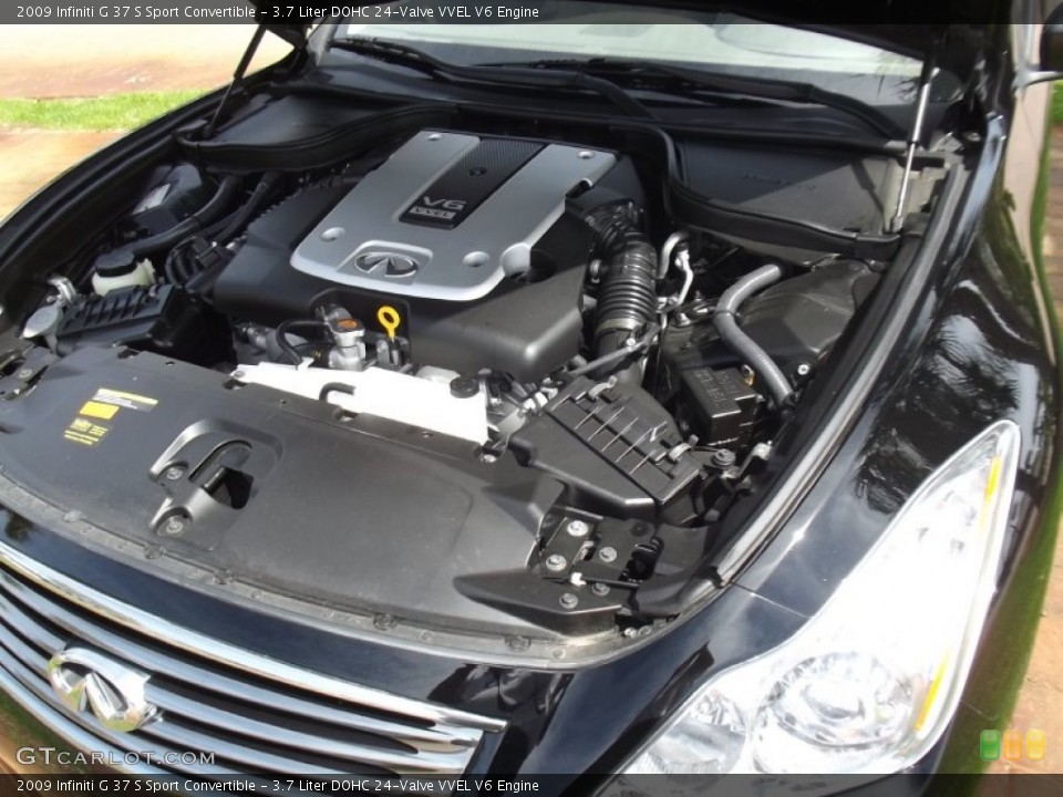 3.7 Liter DOHC 24-Valve VVEL V6 Engine for the 2009 Infiniti G #78737546