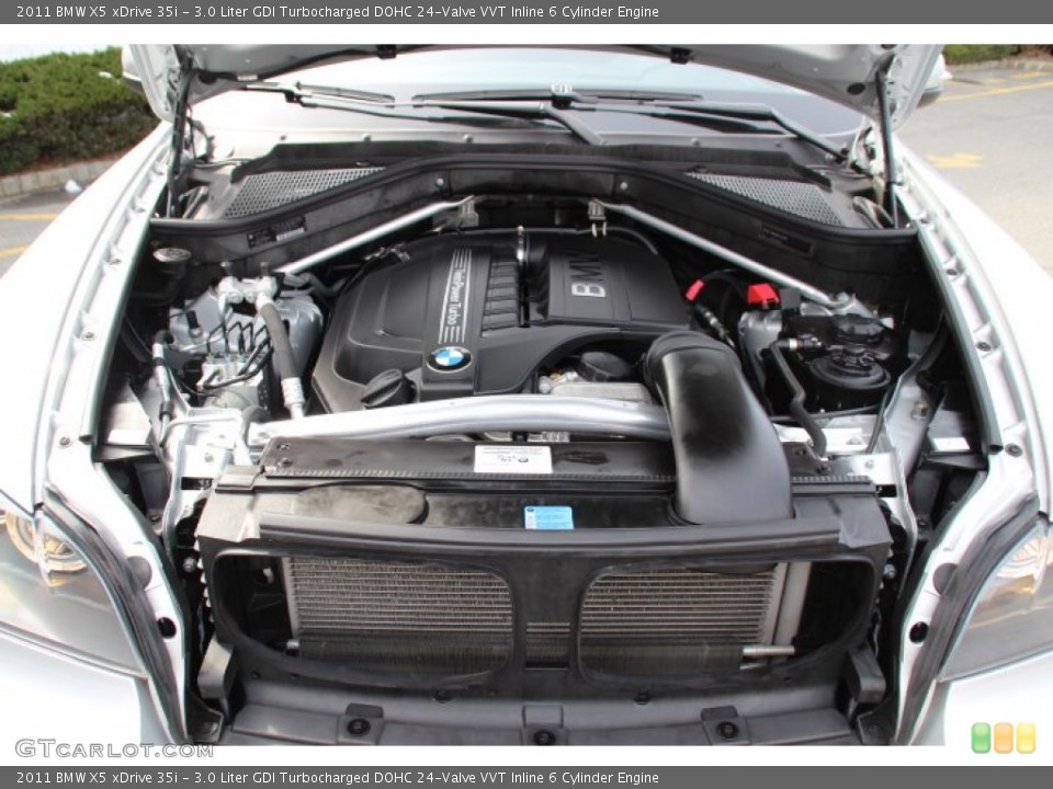 3.0 Liter GDI Turbocharged DOHC 24-Valve VVT Inline 6 Cylinder Engine for the 2011 BMW X5 #78749015
