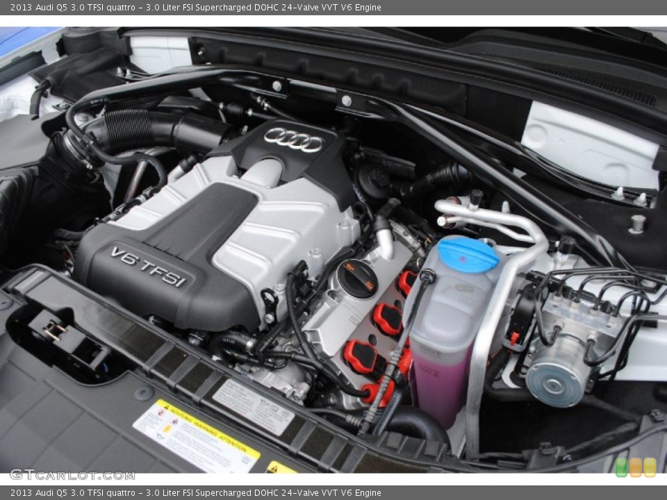 3.0 Liter FSI Supercharged DOHC 24-Valve VVT V6 Engine for the 2013 Audi Q5 #78749393