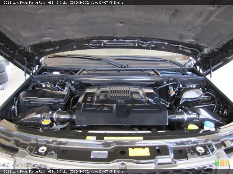 5.0 Liter GDI DOHC 32-Valve DIVCT V8 Engine for the 2011 Land Rover Range Rover #78750071