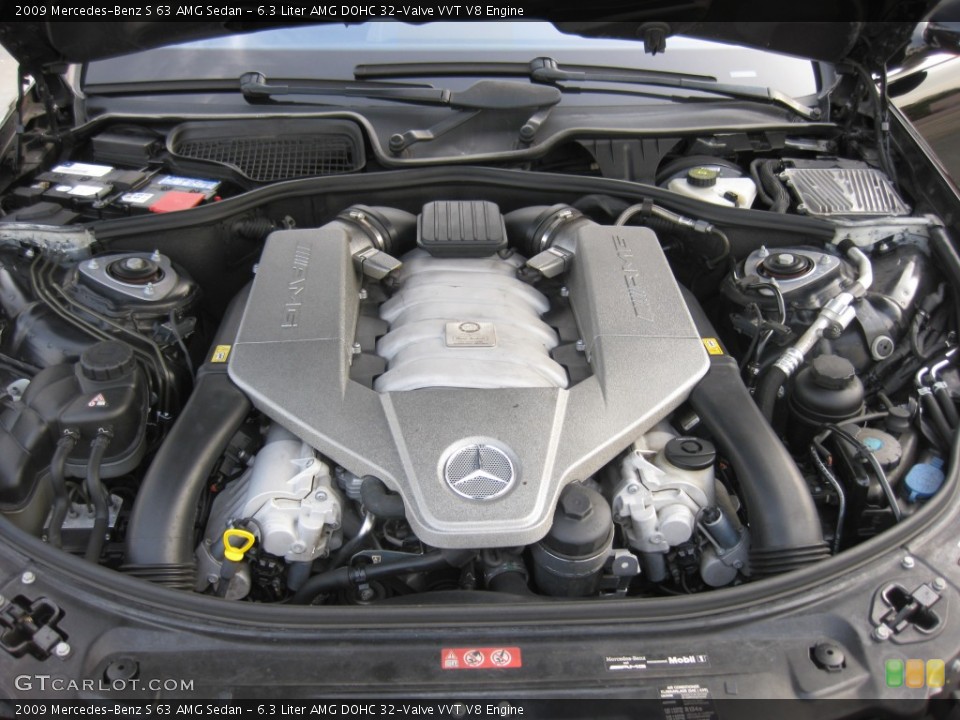6.3 Liter AMG DOHC 32-Valve VVT V8 Engine for the 2009 Mercedes-Benz S #78756365