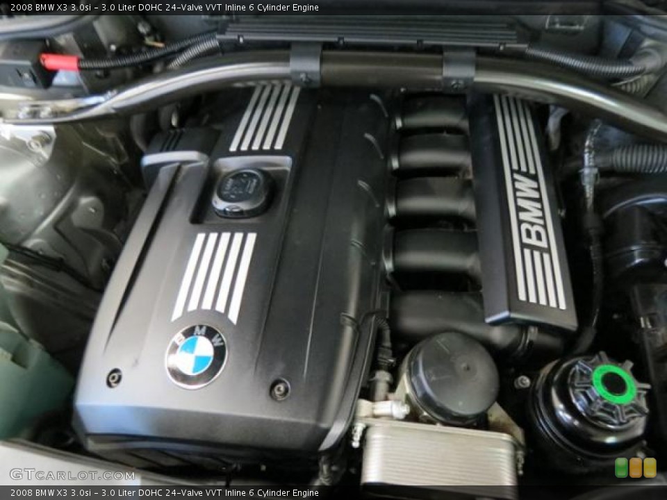 3.0 Liter DOHC 24-Valve VVT Inline 6 Cylinder Engine for the 2008 BMW X3 #78760971