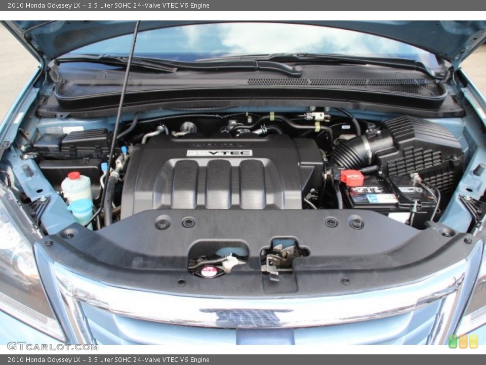 3.5 Liter SOHC 24-Valve VTEC V6 Engine for the 2010 Honda Odyssey #78771353