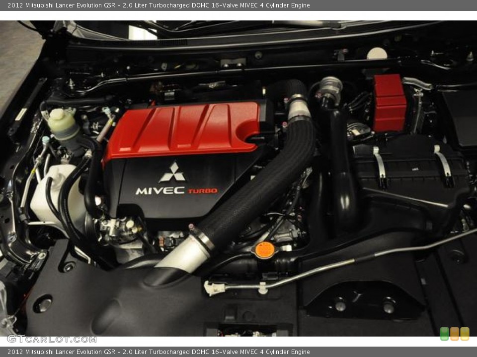 2.0 Liter Turbocharged DOHC 16-Valve MIVEC 4 Cylinder Engine for the 2012 Mitsubishi Lancer Evolution #78771733