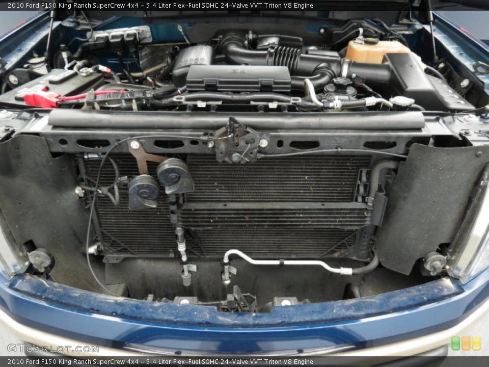5.4 Liter Flex-Fuel SOHC 24-Valve VVT Triton V8 Engine for the 2010 Ford F150 #78776570