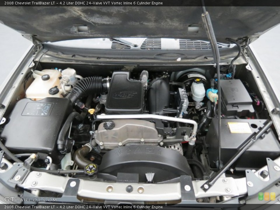 4.2 Liter DOHC 24-Valve VVT Vortec Inline 6 Cylinder Engine for the 2008 Chevrolet TrailBlazer #78778313