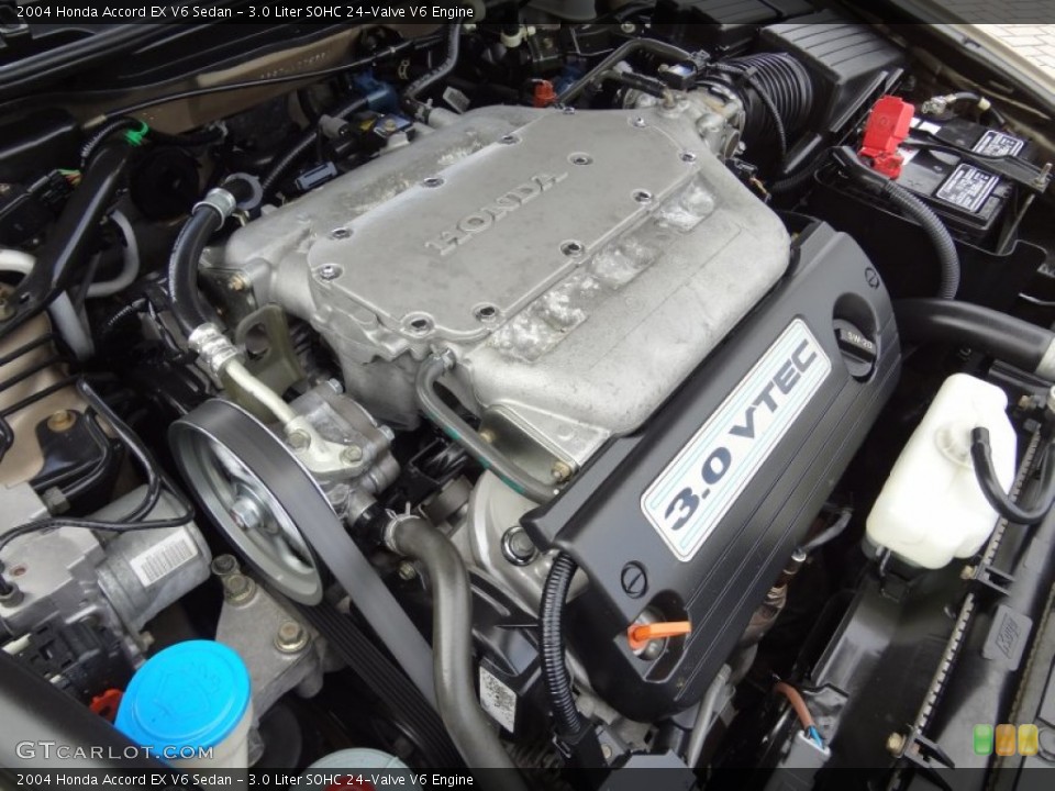 3.0 Liter SOHC 24-Valve V6 Engine for the 2004 Honda Accord #78785912