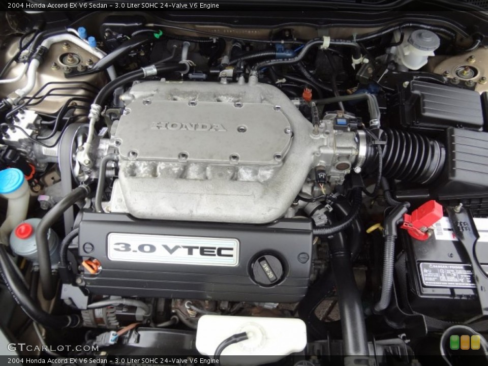 3.0 Liter SOHC 24-Valve V6 Engine for the 2004 Honda Accord #78785934