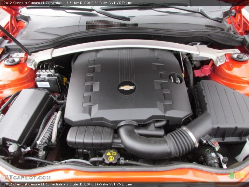 3.6 Liter DI DOHC 24-Valve VVT V6 Engine for the 2012 Chevrolet Camaro #78796430