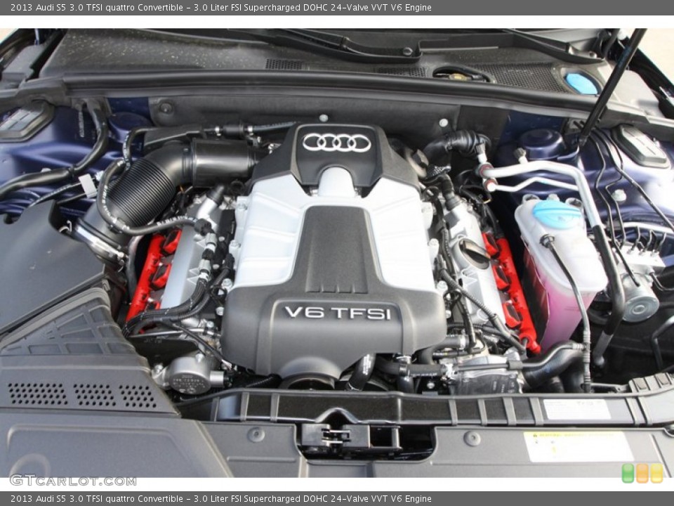 3.0 Liter FSI Supercharged DOHC 24-Valve VVT V6 Engine for the 2013 Audi S5 #78808864