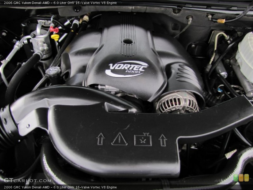 6.0 Liter OHV 16-Valve Vortec V8 Engine for the 2006 GMC Yukon #78809357