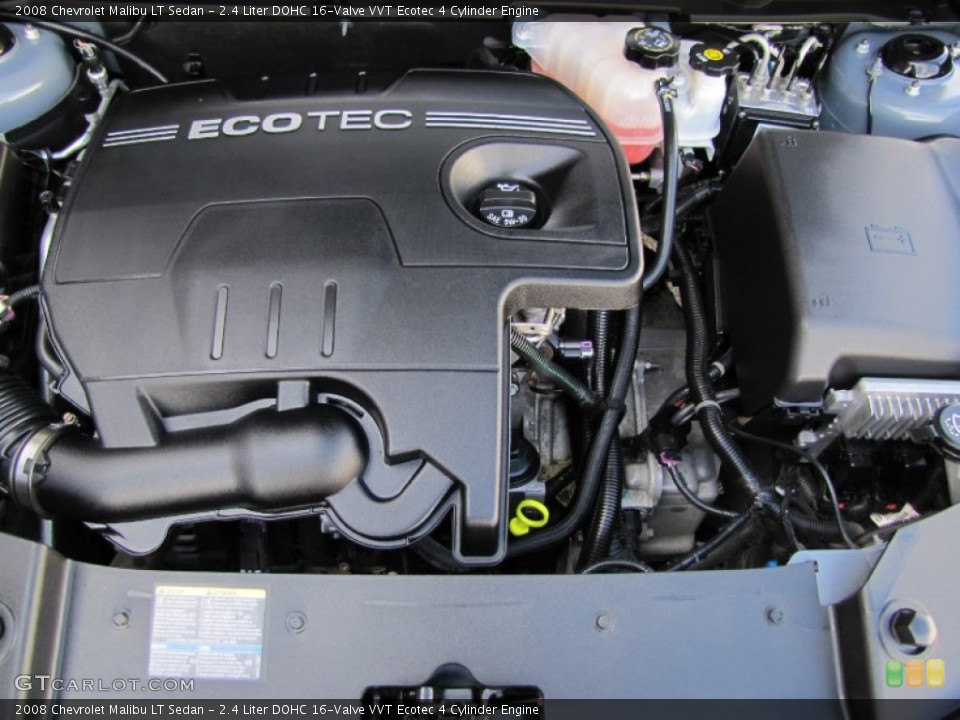 2.4 Liter DOHC 16-Valve VVT Ecotec 4 Cylinder Engine for the 2008 Chevrolet Malibu #78810053
